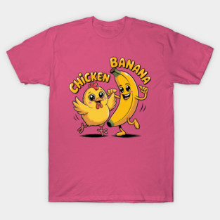SUPERBLY CUTE DANCING CHICKEN BANANA! T-Shirt