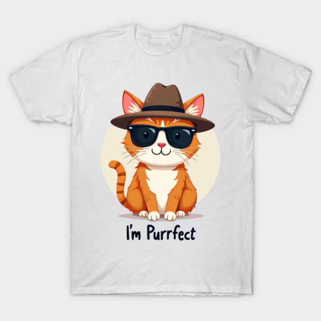 I'm Purrfect T-Shirt by Urbanprint