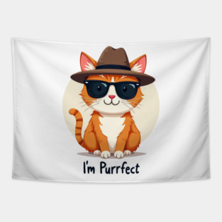 I'm Purrfect Tapestry