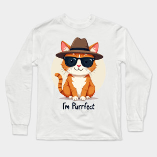 I'm Purrfect Long Sleeve T-Shirt
