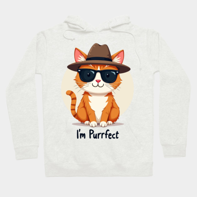 I'm Purrfect Hoodie by Urbanprint