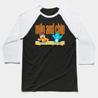 Milo and Chip Baseball T-Shirt