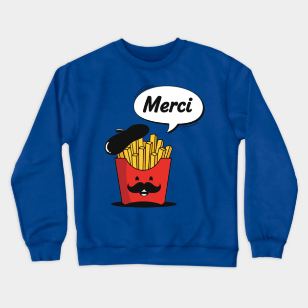 Merci Crewneck Sweatshirt by enrynz