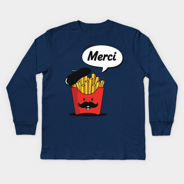 Merci Kids Long Sleeve T-Shirt by enrynz