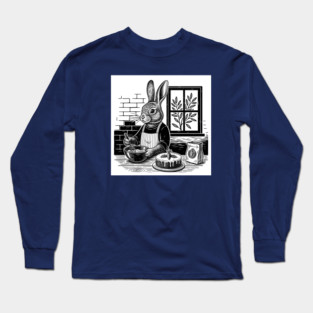 Baking Bunny Long Sleeve T-Shirt