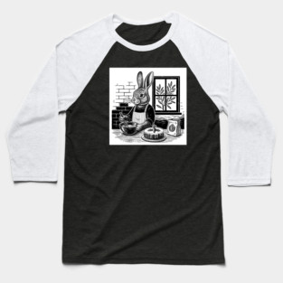 Baking Bunny Baseball T-Shirt