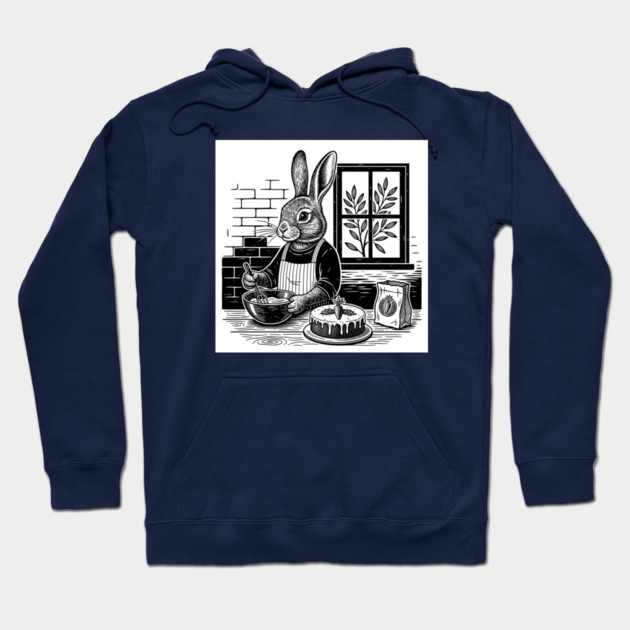 Baking Bunny Hoodie by enrynz