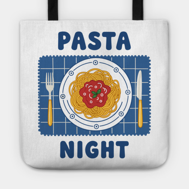 Pasta Night Tote by enrynz