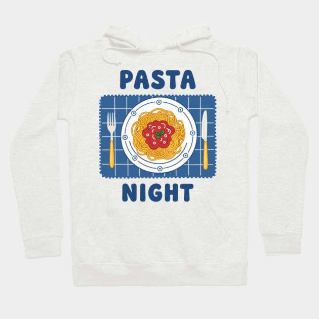 Pasta Night Hoodie by enrynz