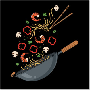 Sizzling Pan Frenzy Posters and Art