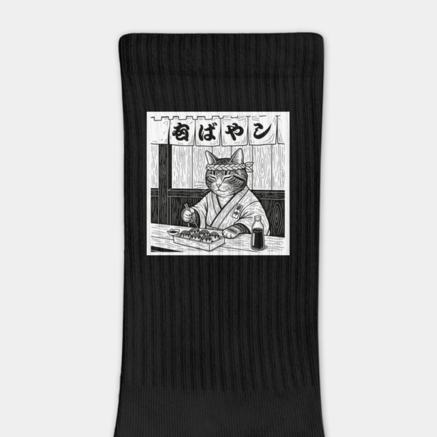 Purrfect Takoyaki Moment by enrynz