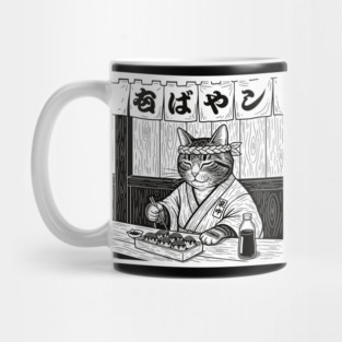 Purrfect Takoyaki Moment Mug