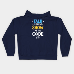 Talk is Cheap Kids Hoodie