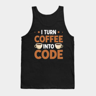 Coffee To Code Tank Top