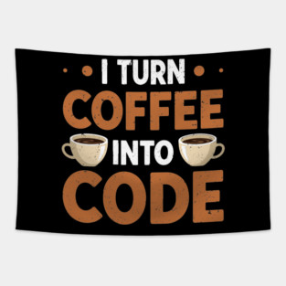 Coffee To Code Tapestry
