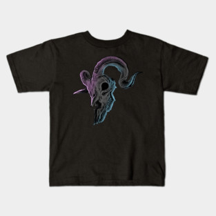 Goat Skull Kids T-Shirt
