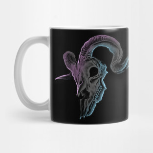 Goat Skull Mug