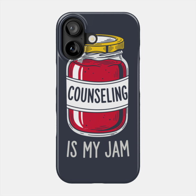 Counseling is my Jam Phone Case by enrynz