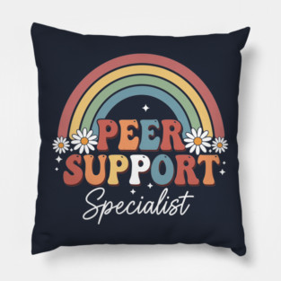 Peer Support Specialist Pillow