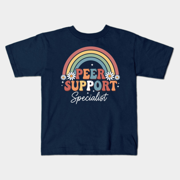 Peer Support Specialist Kids T-Shirt by enrynz
