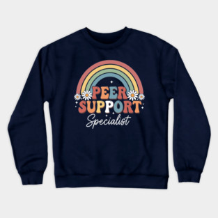 Peer Support Specialist Crewneck Sweatshirt