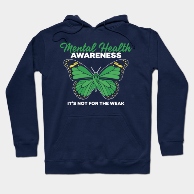 Mental Health Not For Weak Hoodie by enrynz