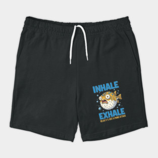 Panic Attack Pufferfish Shorts
