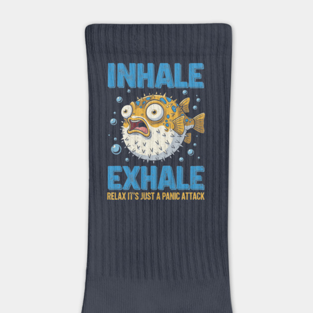 Panic Attack Pufferfish by enrynz