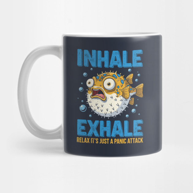 Panic Attack Pufferfish by enrynz