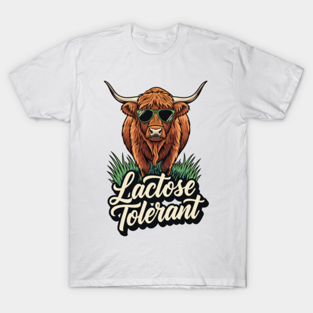 Lactose Tolerant T-Shirt by enrynz