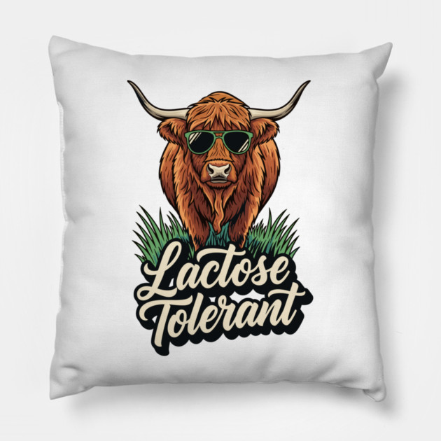 Lactose Tolerant Pillow by enrynz