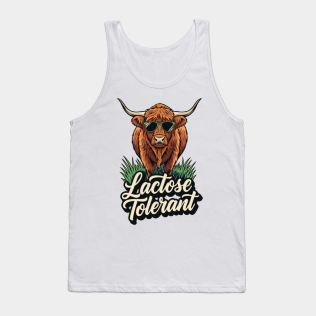 Lactose Tolerant Tank Top by enrynz