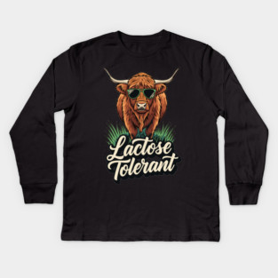 Lactose Tolerant Kids Long Sleeve T-Shirt