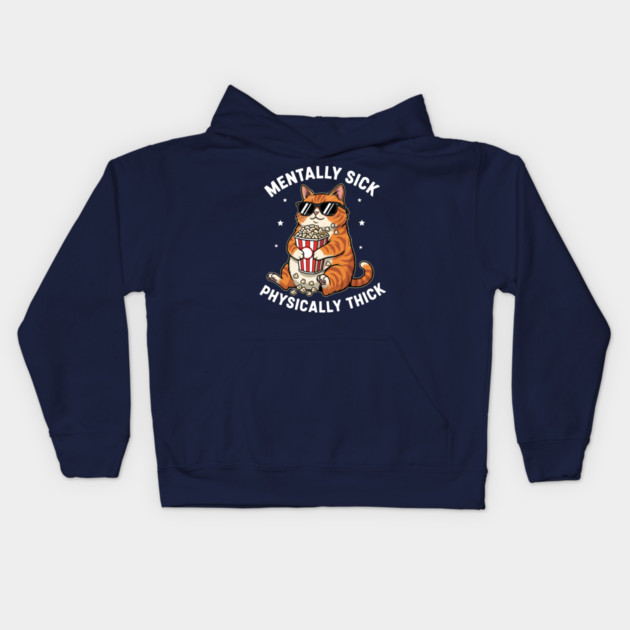Physically Thick Kids Hoodie by enrynz