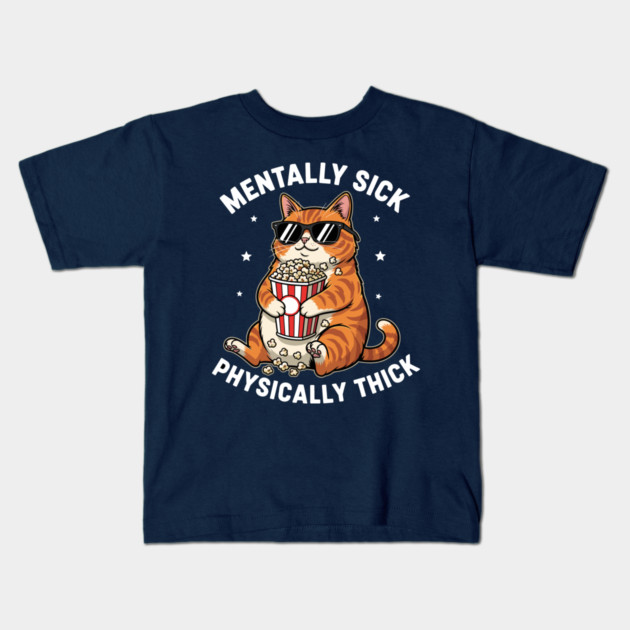 Physically Thick Kids T-Shirt by enrynz
