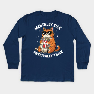 Physically Thick Kids Long Sleeve T-Shirt