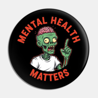 Mental Health Matters Pin