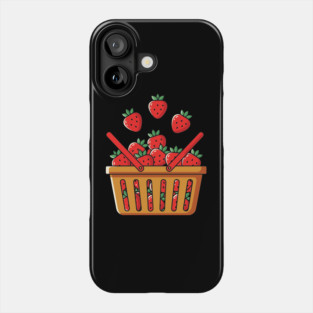 Strawberry Basket Phone Case