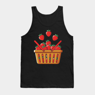 Strawberry Basket Tank Top