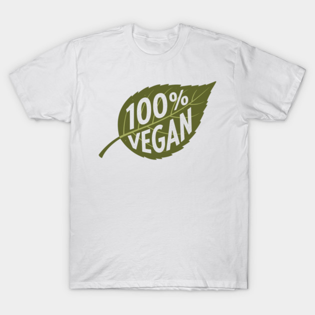 100% Vegan T-Shirt by enrynz