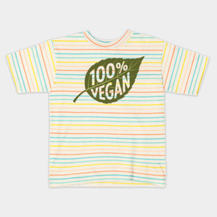 100% Vegan Kids T-Shirt