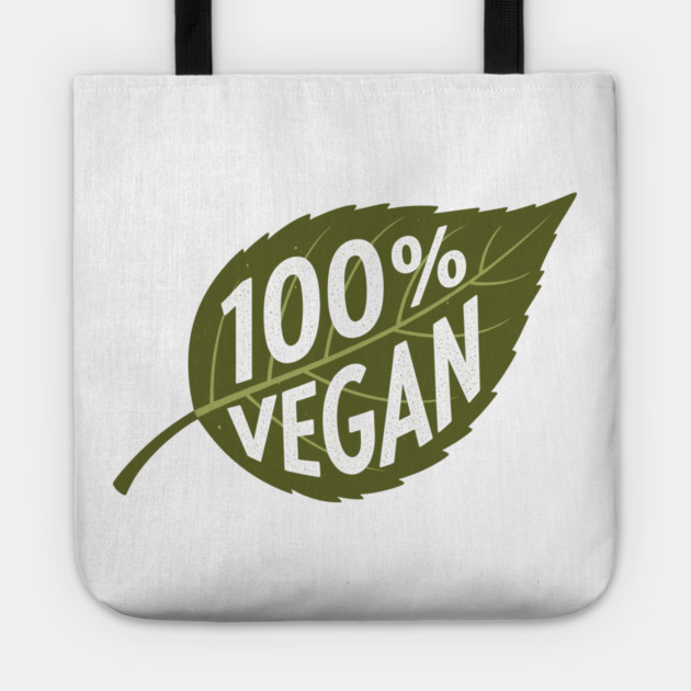 100% Vegan Tote by enrynz