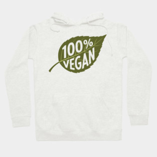 100% Vegan Hoodie