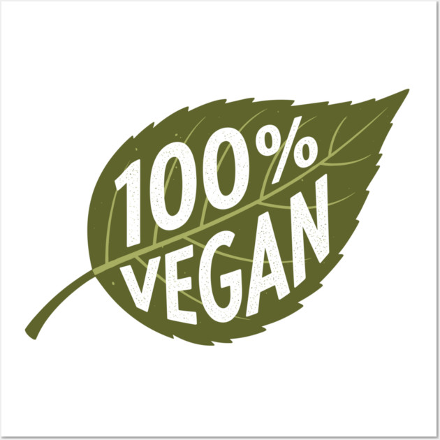 100% Vegan Wall Art by Digironin
