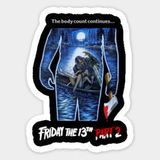 Friday the 13th Part 2 Sticker