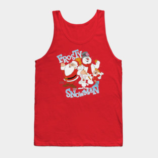 Frosty the Snowman Classic Christmas Cartoon Graphic Tank Top