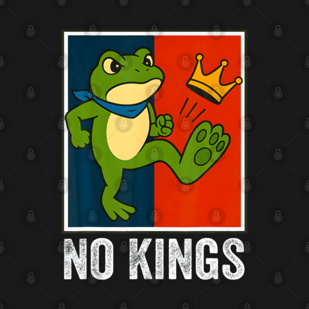 No Kings Portland Frog Resist Frog Protest Portland Frog Resist T