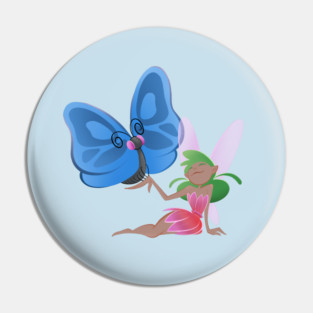 Fluttery Friend Pin