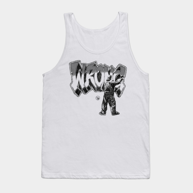 Graffiti Bombing Tank Top by Wrongteeshirt