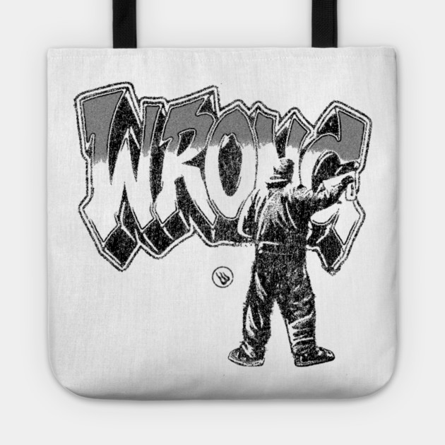Graffiti Bombing Tote by Wrongteeshirt